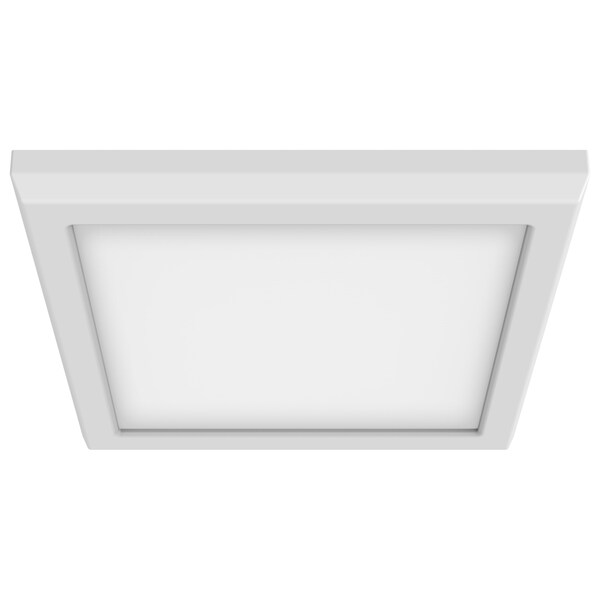 Nuvo Blink Pro 11W 7 in. LED Fixture - 3000K - Square Shape - White Finish - 120/277V - 0-10V Dimming 62/1719 - main